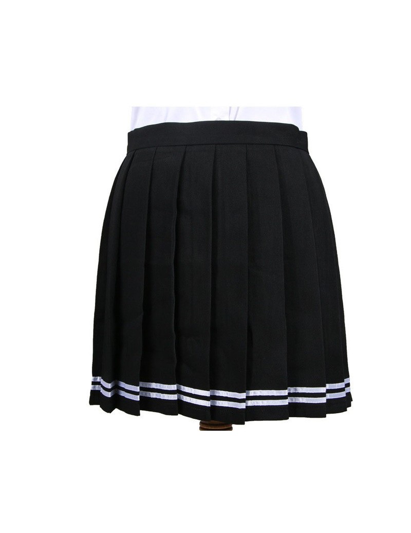 Women's A-Line Skirts Ladies Punk Japan Kawaii High Waist Pleated Skirt Female Korean Harajuku Cute Mini Skirts Plus Size XX...
