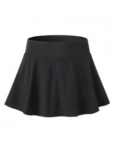 Shorts 2019 sports quick-drying sports skirt built-in shorts women's shorts skirt - Navy Blue - 5W111185967454-3 $12.48