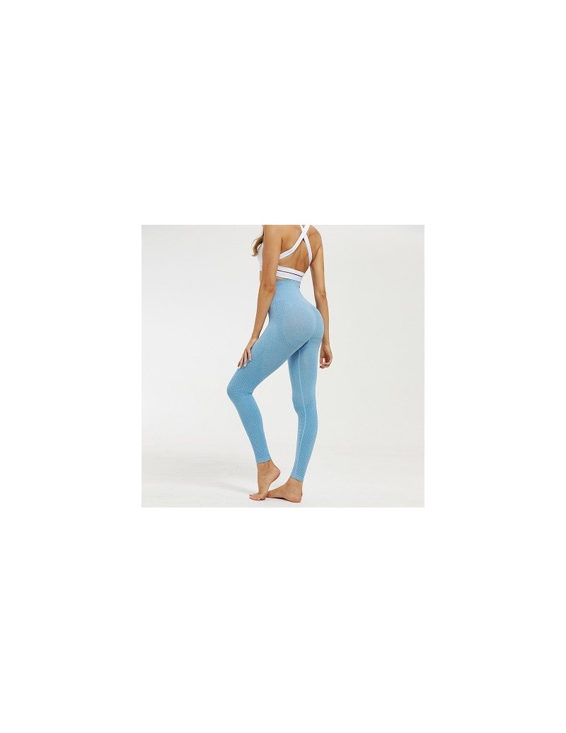 Women Seamless Leggings for Fitness High Waist Sports Knitted Leggings Push Up Sports Pants Female Slim Pants High Elastic -...