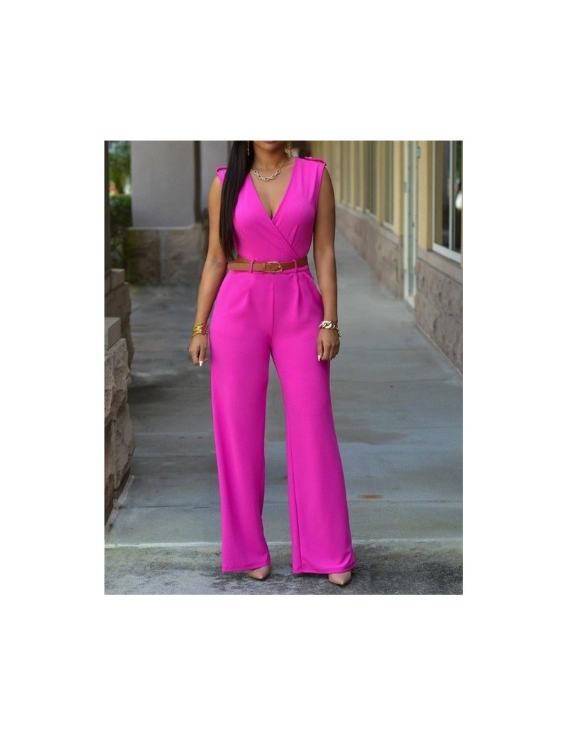 Jumpsuits 2019 Newly Women Jumpsuit Lady Sleeveless Romper Womens Jumpsuit Bodysuit Bodycon Party Streetwear Outfit Clothes P...