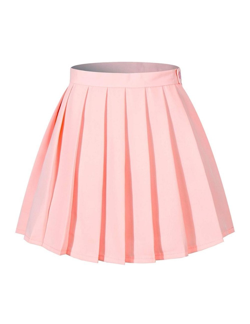 Women High Waist Pleated Skirt Mini Skirts Girl School Uniform Plaid ...