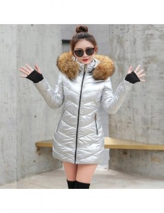 Parkas Winter Jacket Women New 2019 Warm Big Fur Thick Slim Female Jacket Hooded Coat Down Parkas Long Outerwear jaqueta femi...