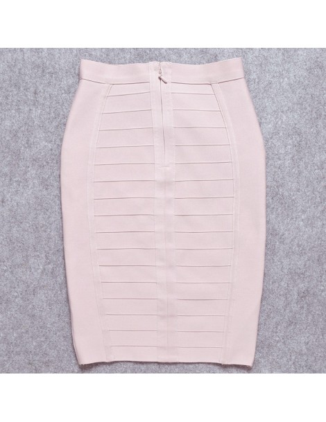 Skirts Fashion Pencil Bandage Skirt High Waist Horizontal stripes Skirt Cheap XL - Black - 4D3029822916-1 $23.54