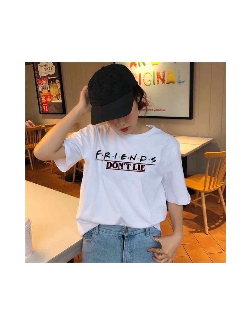 friends tv show t shirt Clothing 2019 korean tshirt 90s women female top tee shirts Graphic t-shirt Girl kawaii summer Korea...