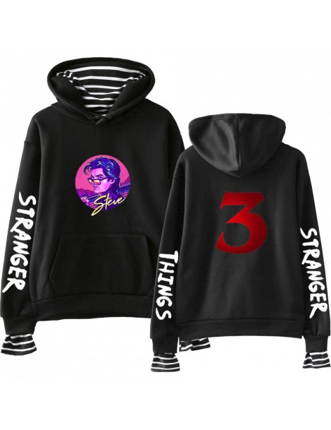 Hoodies & Sweatshirts New Stranger things 3 fake Two Pieces Hoodies Sweatshirts Women sweatshirt Kpop fashion sala Style Pull...