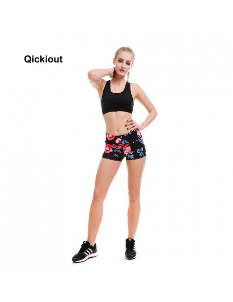 Shorts Shorts New Red Rose Print digital Shorts High-waisted Shorts Casual Women Jeans Crochet Fitness Sexy stretching Shorts...