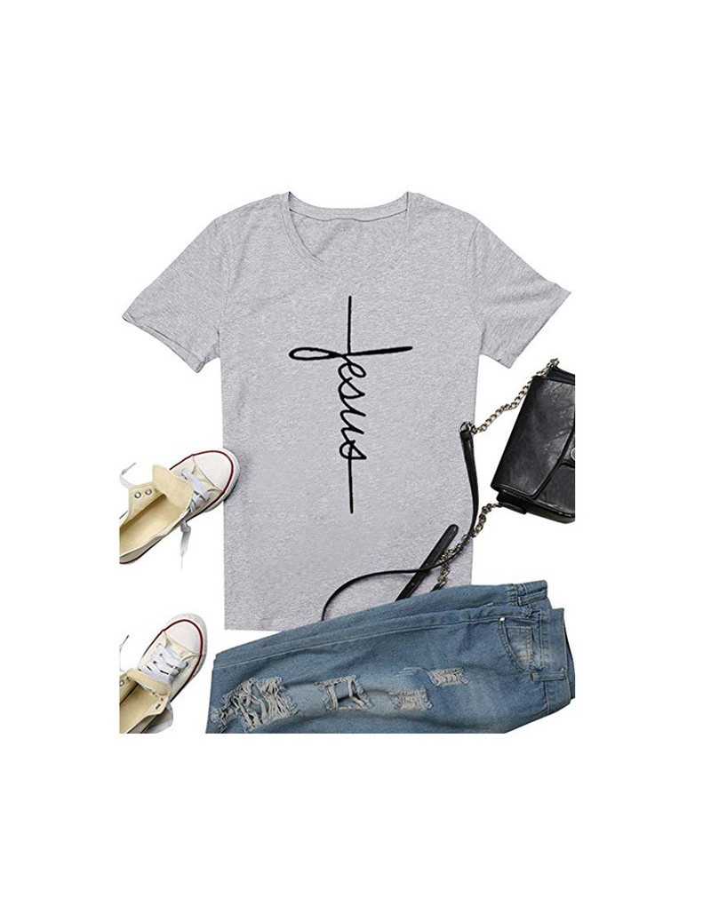 T-Shirts Cool women Letter t-shirt Vogue O-neck graphic tees women oversized t shirt Casual loose Hip Hop funny t shirts wome...