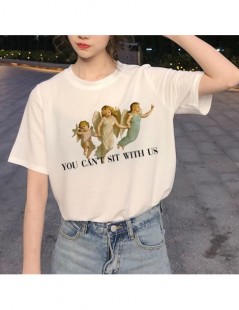 T-Shirts New Harajuku Angel Funny T Shirt Women Ullzang Aesthetic Kawaii T-shirt 90s Graphic Cartoon Tshirt Korean Style Top ...