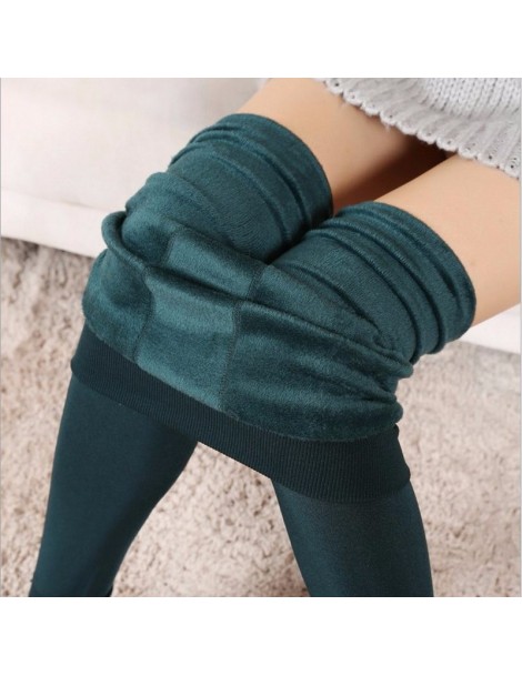 Pants & Capris S-XL 2019 New Women Pants Autumn and Winter Plus Thick Warm High-quality Thermal Trousers Woman Leggings - bla...