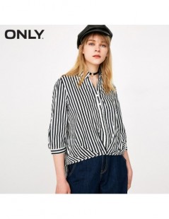 Blouses & Shirts summer women cotton v-neck shirt striped shirt blouse 118158520 - STRIPE - 4G4157034926 $10.60