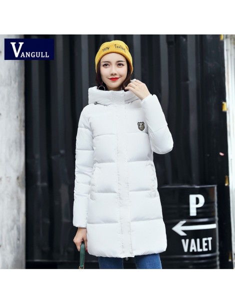 Parkas Women Winter Long Coats Hooded Thick Warm Jackets Ladies Elegant Slim Coat Pockets Fashion Parka Autumn Outwear 2018 -...
