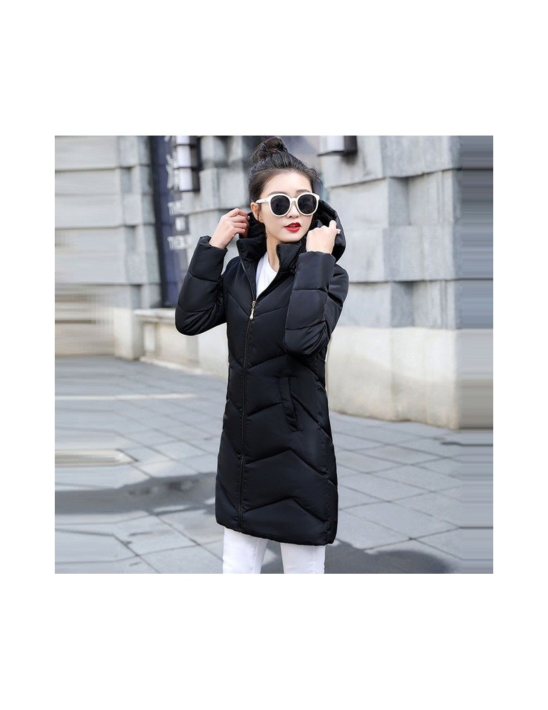 Parkas 2019 New style Winter Jacket Women Coats Thicken Warm Jacket Female Parka Thick Cotton Padded Lining Winter Coat Ladie...