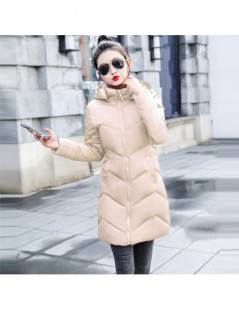 Parkas 2019 New style Winter Jacket Women Coats Thicken Warm Jacket Female Parka Thick Cotton Padded Lining Winter Coat Ladie...