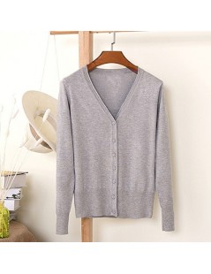 new Sweater Women Cardigan Knitted Sweater Coat Crochet Female Casual V-Neck Woman Cardigans Top poncho pull femme LX888 - l...