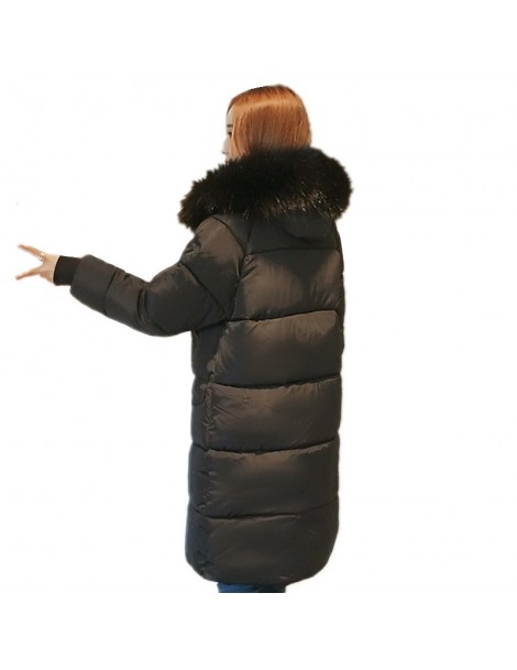 Parkas Female Jackets Parka Clothing Korean Thick Plus size Winter Warm Coats Women Down Jacket Lady Big fur collar Jacket X3...