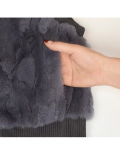 Parkas Winter Women Genuine Rabbit Fur Coat Kid Fashion Natural Rabbit Fur Outerwear Real Rabbit Fur Jacket For Children - 1 ...