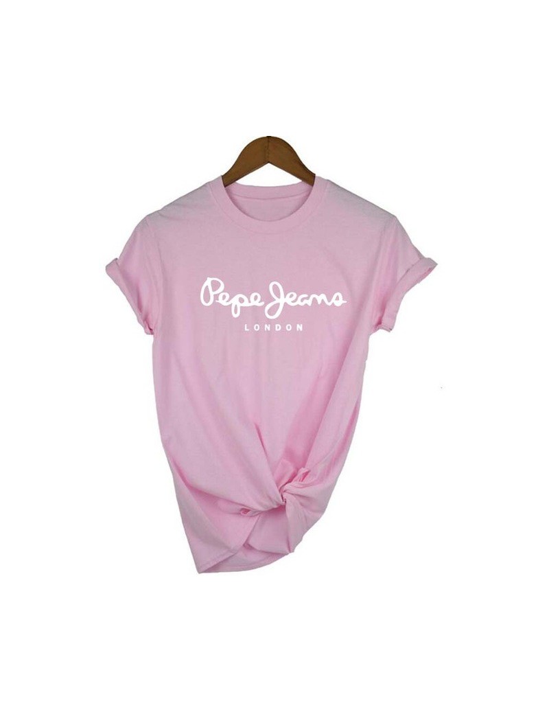 2019 Tees Women T Shirt Print Letter T-shirt Casual White Black Pink Short Sleeve Cotton Tops 2019 Spring Summer Luxury Bran...