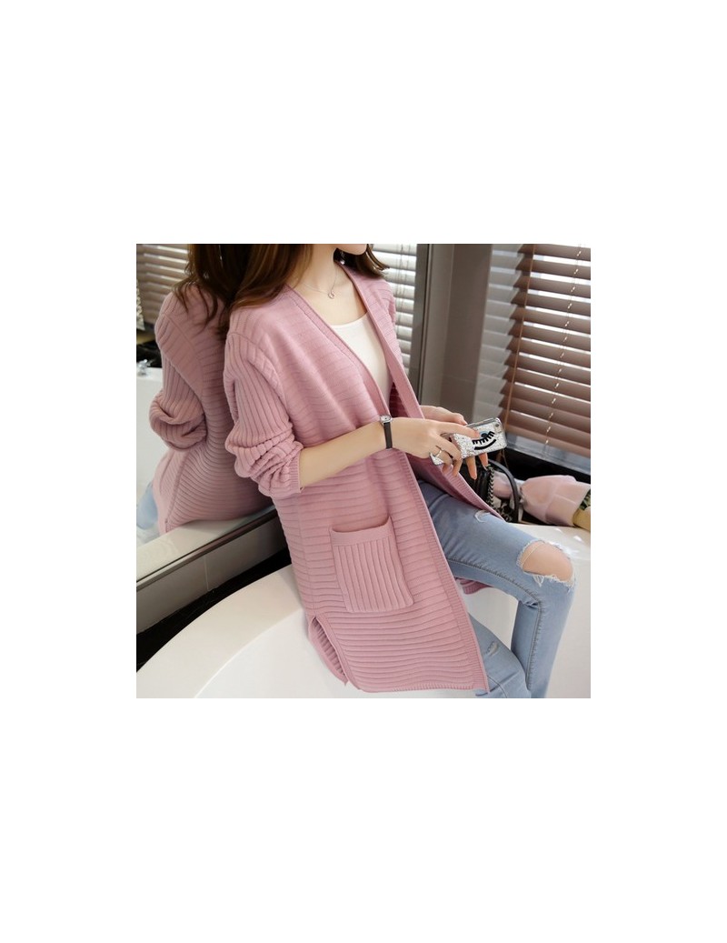 Cardigans Cheap wholesale 2018 new autumn winter Hot selling women's fashion casual warm nice Sweater L594 - Pink - 493031593...