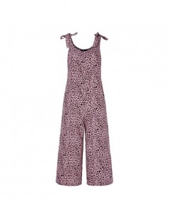 Jumpsuits Oversized Rompers Women Vintage Leopard Printed Jumpsuits 2019 Summer Female Casual Long Overalls Loose Harem Pants...