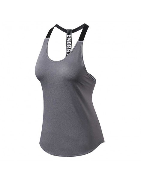 Tank Tops Women Pro Quick Dry Compress Fitness Sporting Tank Top Exercise Runs Yogaing Workout Vest Gymming T Shirt Bodybuild...