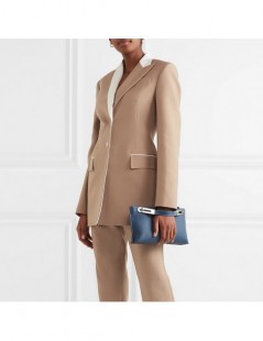 Blazers Hit Color Blazer Coat For Women Long Sleeve Notched Collar Loose Big Size Coats Female Fashion New Clothing 2019 Autu...