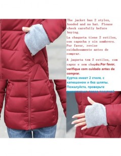 Parkas New Parka Women's Winter Down Jacket Casual Hooded Female Jacket Winter Warm Thick Padded Plus Size S-5XL Women's Wint...
