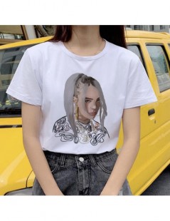 T-Shirts New Billie Eilish Harajuku T Shirt Women I Am Bad Guy Ullzang Funny Cartoon T-shirt 90s Graphic Tshirt Aesthetic Top...