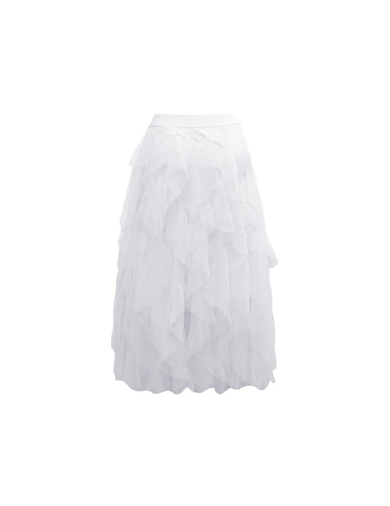 Skirts long skirts for women a-line skirt Womens High Quality Pleated Gauze Princess Mesh Skirt Adult Tutu Dancing Skirt T724...