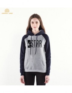 Hoodies & Sweatshirts The Flash STAR Labs Raglan Hoodie Women 2019 Hot Sale K-pop Women's Sweatshirts Winter Fleece High Qaul...
