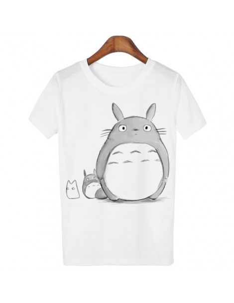 T-Shirts New Cute Totoro T shirt Women Cartoon 3D Harajuku Casual Tops Tees Blusa Plus Size O Neck T-shirt camisetas G - F10 ...