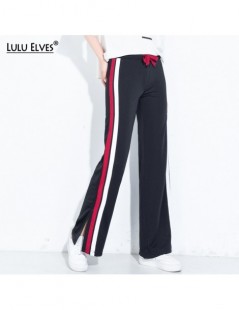 Pants & Capris New summer plus size 5XL wide leg pants capris women split casual OL loose stripe sweatpants female elastic wa...