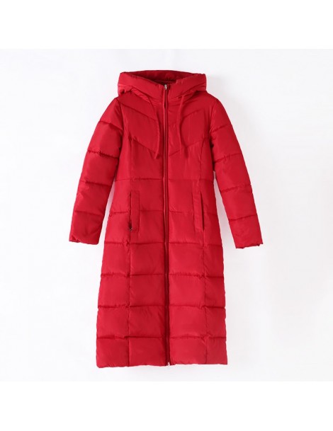 Parkas Plus Size 5XL 6XL Thicken Long Down Cotton Jacket Women Waterproof Slim Winter Jacket Women Hoodies Warm Winter Coat P...