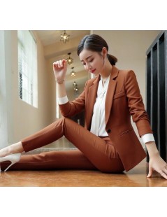 Skirt Suits Business Skirt suit women Autumn Winter fashion ladies clothes interview formal blazer and skirt office plus size...