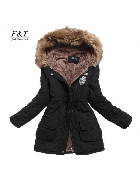 Down Coats new winter women jacket medium-long thicken plus size 4XL outwear hooded wadded coat slim parka cotton-padded jack...