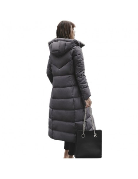 Parkas Female down cotton jacket Fashion long Winter Coats Plus size Lady clothing Jackets Parka Women thick Snow Wear Coat X...
