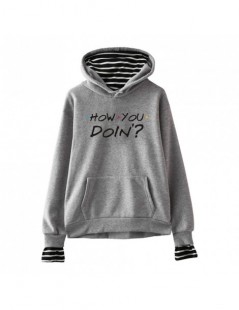 Hoodies & Sweatshirts 2018 Friends Idol Hoodies How You DOIN Pop New Print Long Sleeve Sweatshirts Hoodies Women Clothes For ...