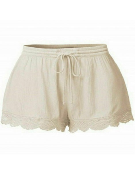 Shorts NEW Summer Shorts Women Casual Short Trouser Ladies Sports Gym Clothes Loose Cotton Linen Trouser Plus Size L-5XL - Bl...