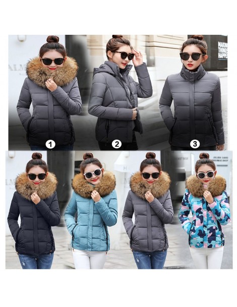 Parkas winter jacket women 2019 New style Coats Artificial collar Female Parka Thick Cotton Padded Lining Winter Coat Ladies ...