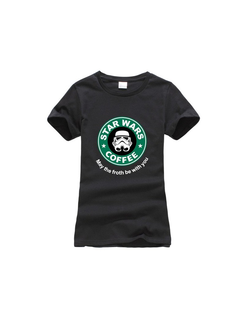 T-Shirts cool star war coffee t-shirt women 2019 summer hot sale t shirt women kawaii brand clothing harajuku tee shirt hipst...