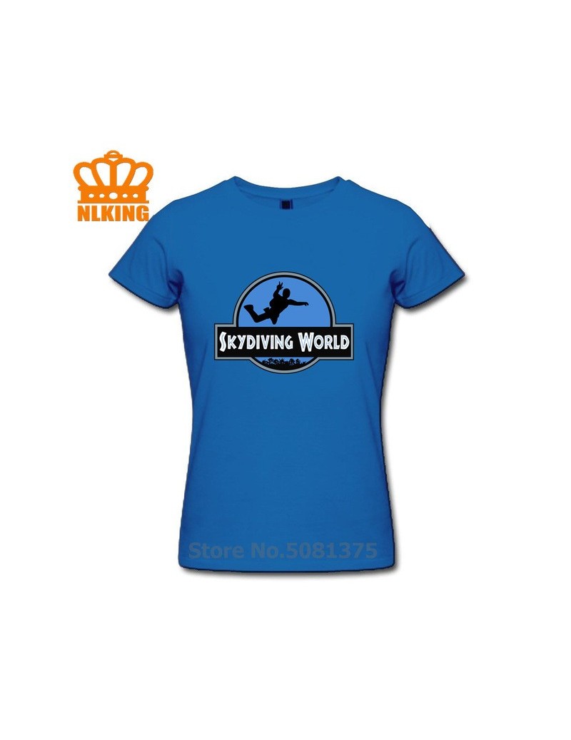 Jurassic Design Skydiving T Shirt Fashion Skydiving World T-shirt Funny Skydiver Gift Tshirt Women Summer Trend Brand Clothi...