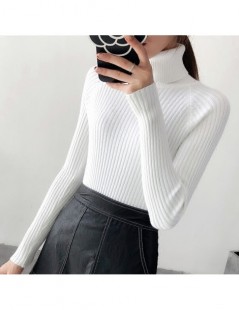 Pullovers Turtleneck Sweaters 2018 New Autumn Winter Raglan Sleeve Solid Thick Women Pullovers Warm Comfortable Bottom Knitte...