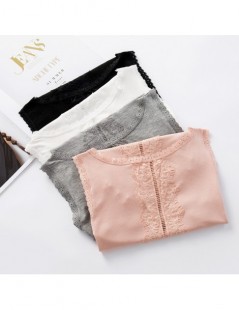 Tank Tops Lace Vest Feminine Bottoming Underwear Wild Bottoming Shirt Vest Vest Solid Color Uniform Size Shirt Tops Women's C...