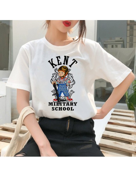 chucky t shirt Horror High cool women top Quality new streetwear tee t-shirt fashion ulzzang female shirts femme new tshirt ...