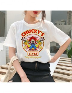 T-Shirts chucky t shirt Horror High cool women top Quality new streetwear tee t-shirt fashion ulzzang female shirts femme new...