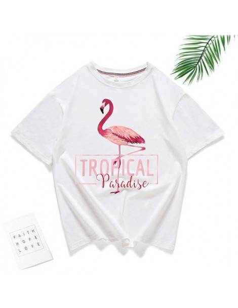 White T shirt Women Tshirt Pink Cotton Summer T-Shirt Women Tops Kawaii Black Tee Shirt Femme Camiseta Mujer 2019 - White - ...