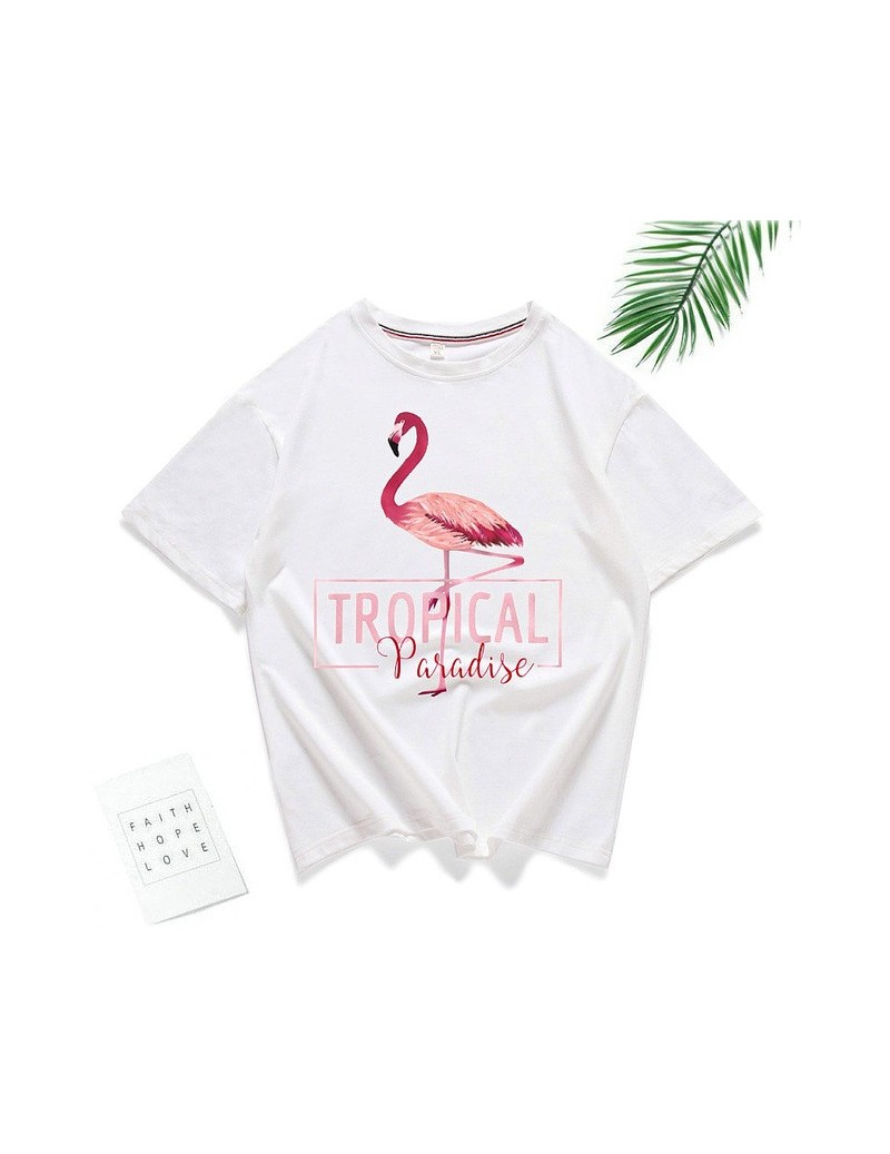 T-Shirts White T shirt Women Tshirt Pink Cotton Summer T-Shirt Women Tops Kawaii Black Tee Shirt Femme Camiseta Mujer 2019 - ...