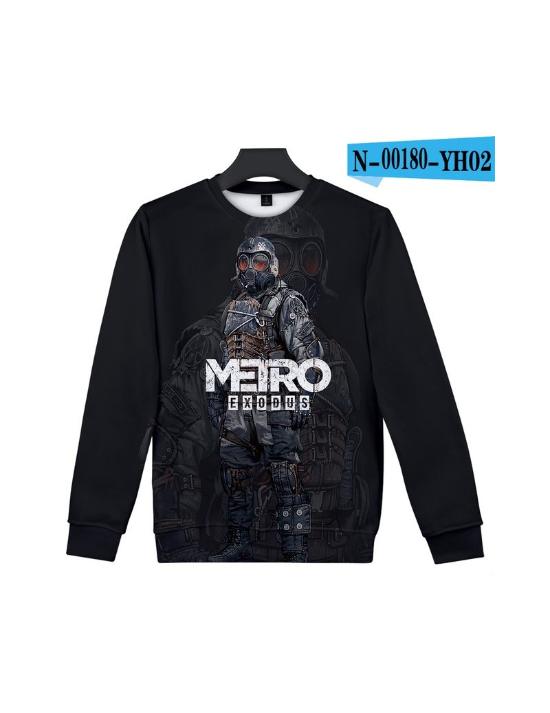 Hoodies & Sweatshirts 2019 Hot Sales Metro Exodus Fashion Regular Fit Unisex Crewneck Sweatshirts 3D Print Long Sleeves Pollo...