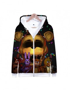 Five Nights At Freddy 3D Hoodie FNAF Children 3D Zipper Hooded Sweatshirt for Kids Boys Thin Winter Autumn Clothes Zipper Ja...