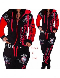 Women's Sets 2019 Womens Sets Clothes Hoodies and Pants 2 Piece Set Warm Ladies Printed Women Outfits Matching Suit Women Tra...