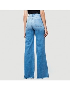 Jeans 2019 High Waist Wide Leg Jeans Boyfriend Jeans for Women Denim Skinny Woman's Jeans Female Flare Jeans Plus Size 4XL Bl...